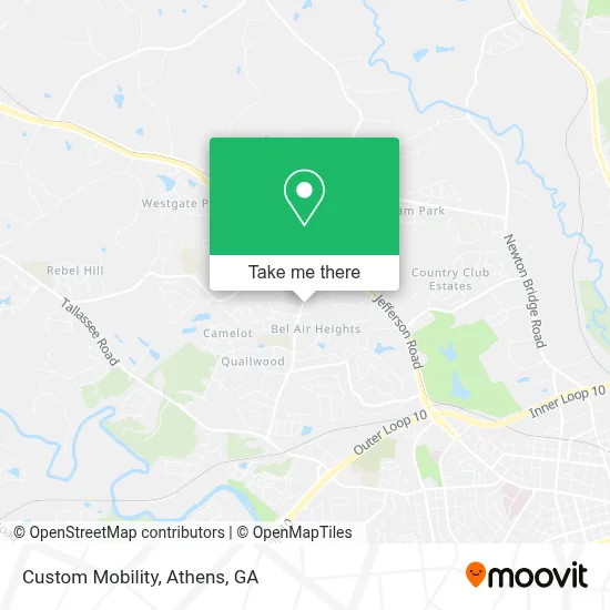 Custom Mobility map