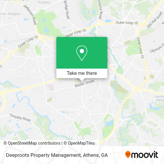 Deeproots Property Management map