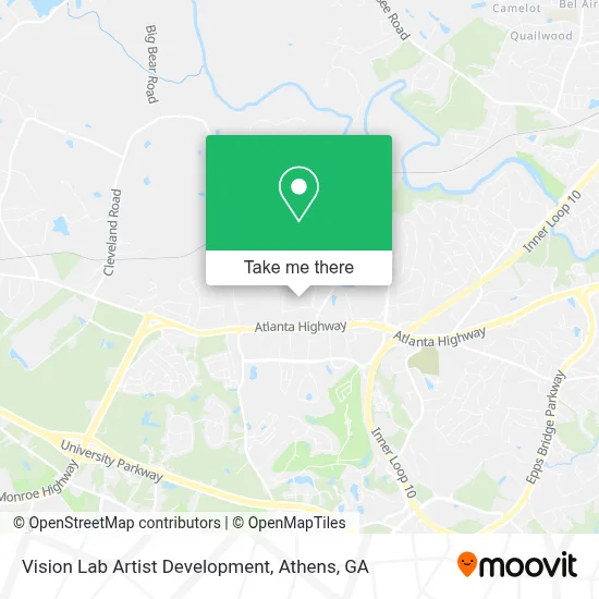 Vision Lab Artist Development map