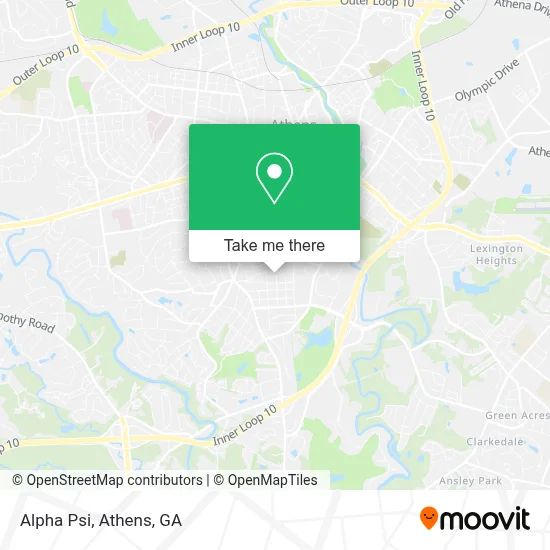 Alpha Psi map