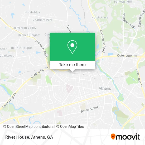Rivet House map