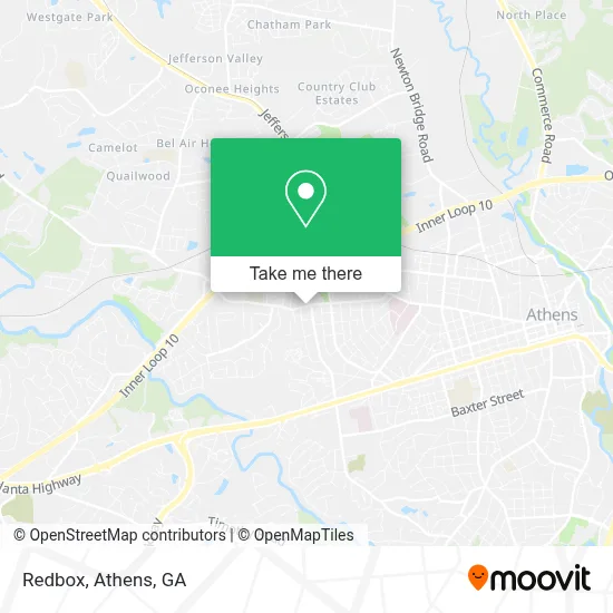 Redbox map