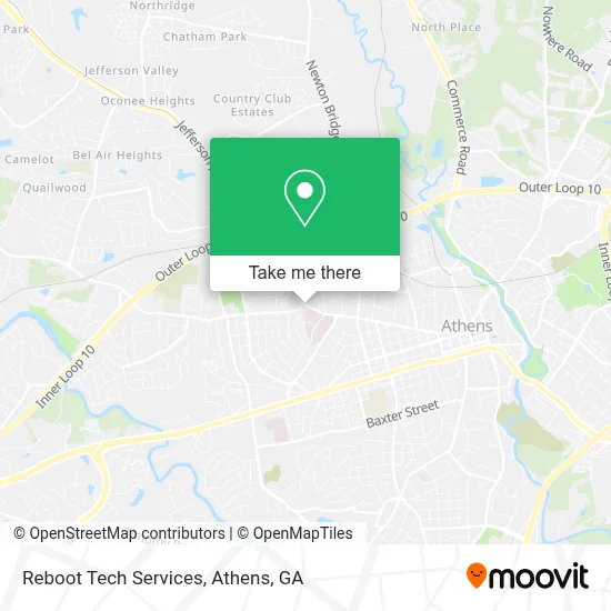 Reboot Tech Services map