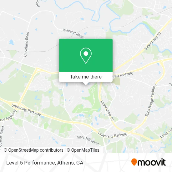 Level 5 Performance map