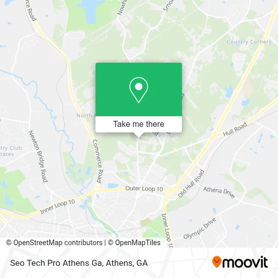 Seo Tech Pro Athens Ga map