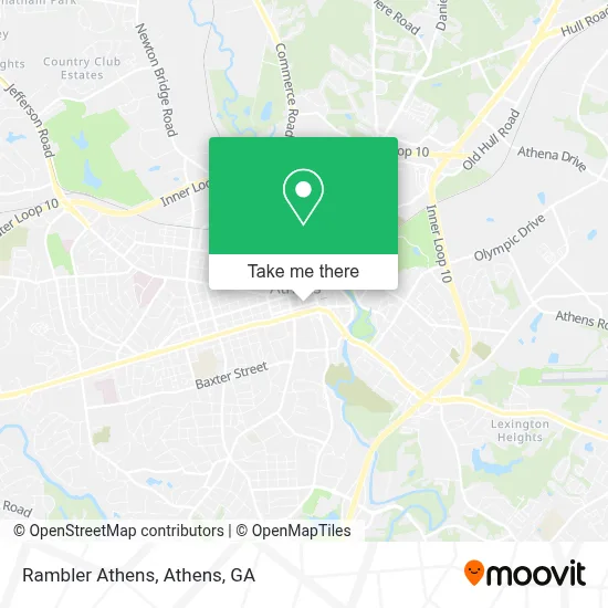 Rambler Athens map