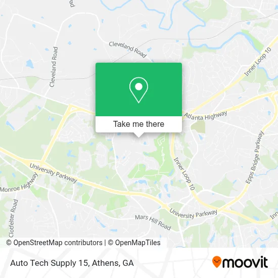 Auto Tech Supply 15 map