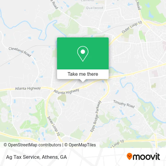 Ag Tax Service map
