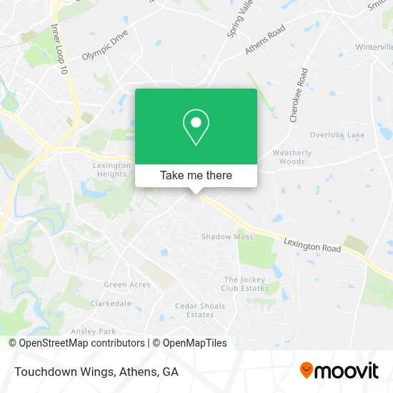 Touchdown Wings map