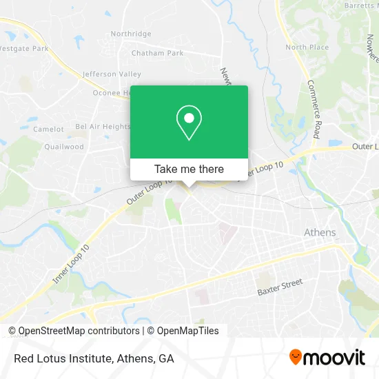 Red Lotus Institute map