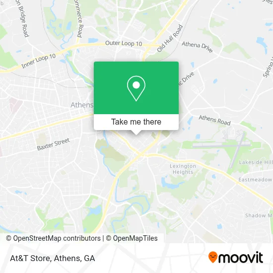 At&T Store map