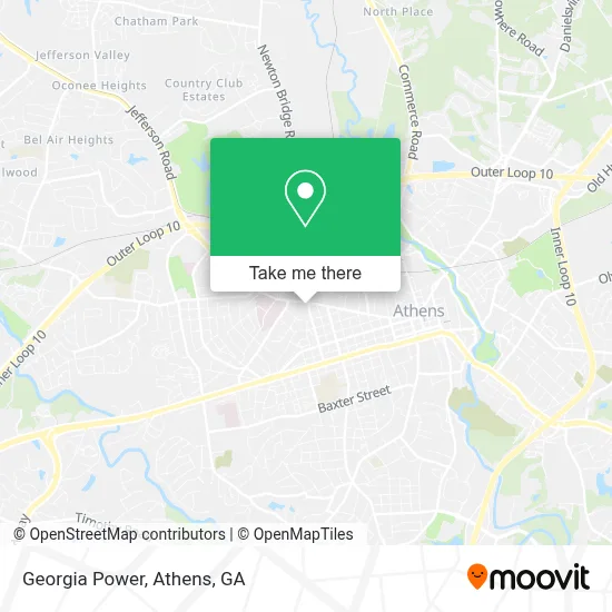 Georgia Power map