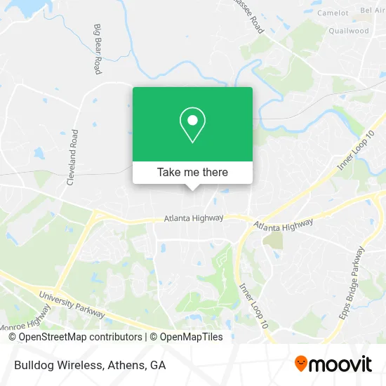 Bulldog Wireless map
