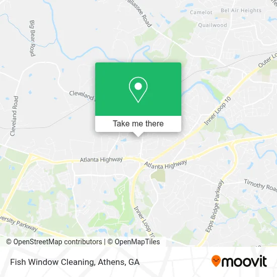Fish Window Cleaning map