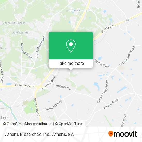 Athens Bioscience, Inc. map