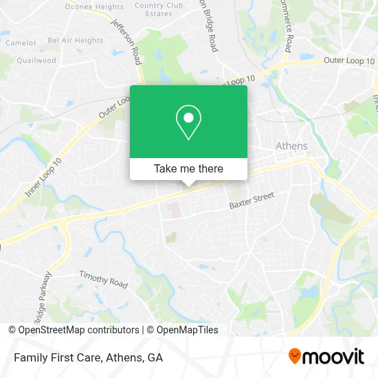 Family First Care map