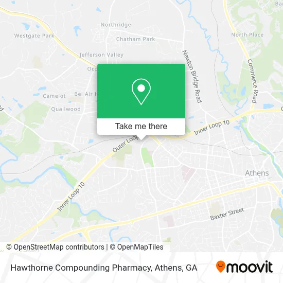 Hawthorne Compounding Pharmacy map