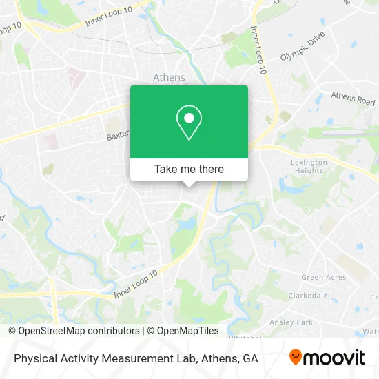 Physical Activity Measurement Lab map