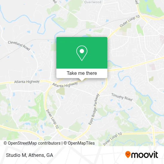 Studio M map