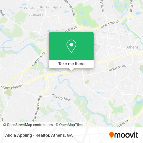 Alicia Appling - Realtor map