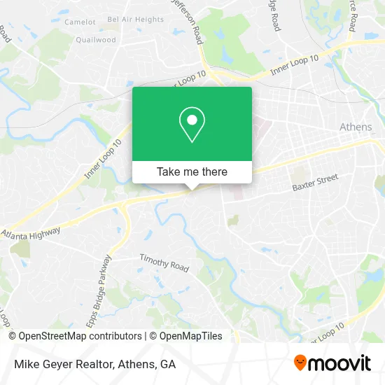 Mike Geyer Realtor map