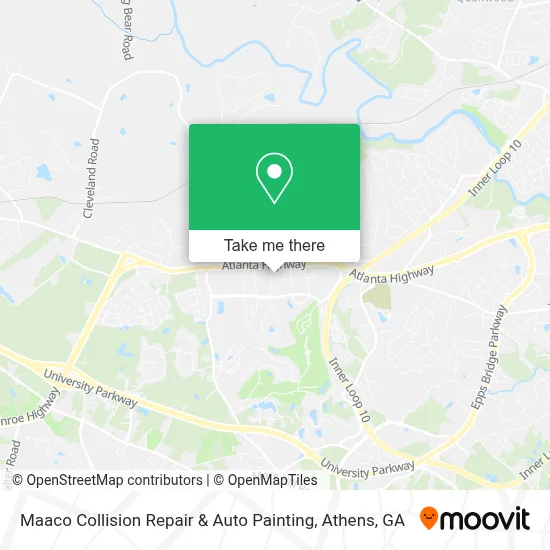 Maaco Collision Repair & Auto Painting map
