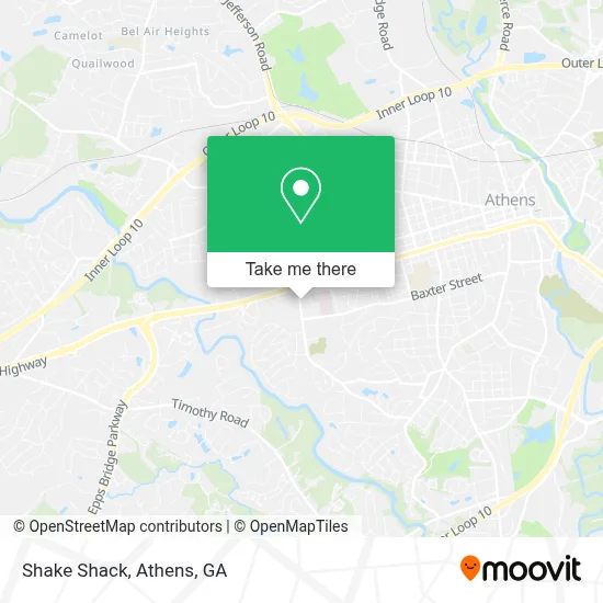 Shake Shack map