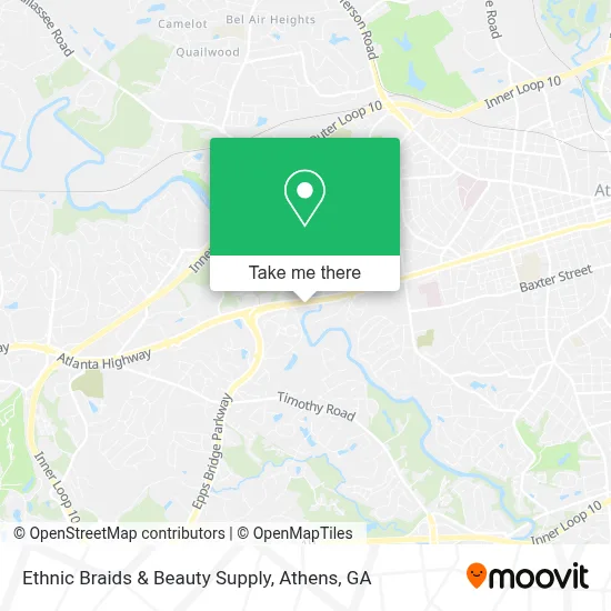 Ethnic Braids & Beauty Supply map