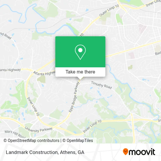 Landmark Construction map