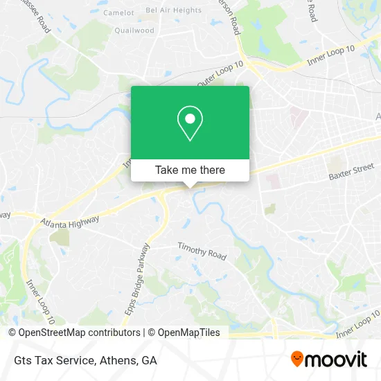 Gts Tax Service map