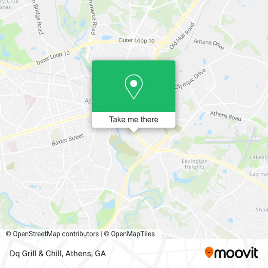 Dq Grill & Chill map