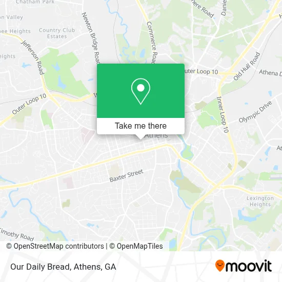 Our Daily Bread map