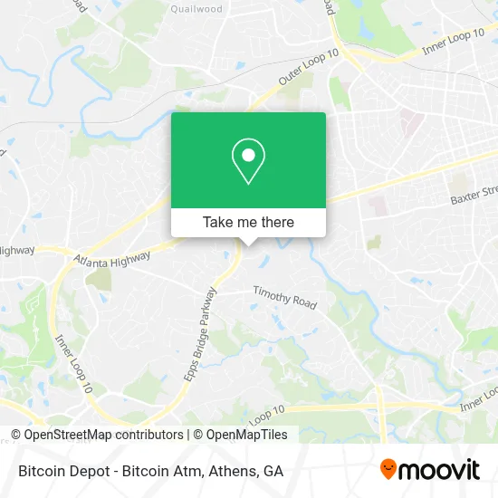 Bitcoin Depot - Bitcoin Atm map