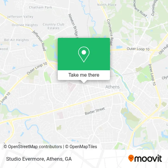 Studio Evermore map