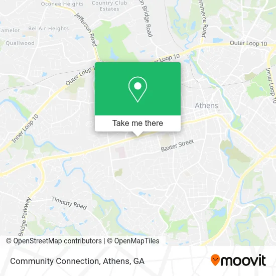 Community Connection map