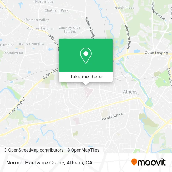 Normal Hardware Co Inc map