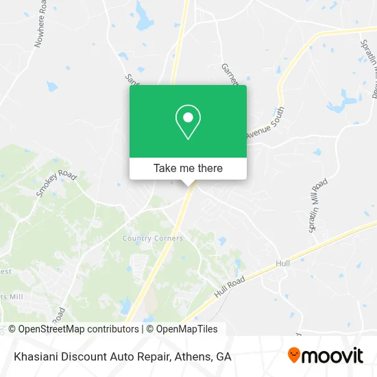 Khasiani Discount Auto Repair map