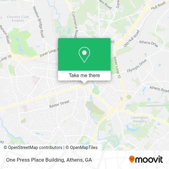 One Press Place Building map