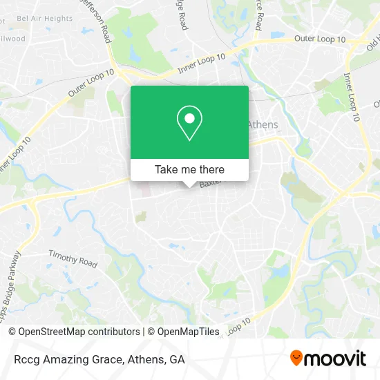Rccg Amazing Grace map