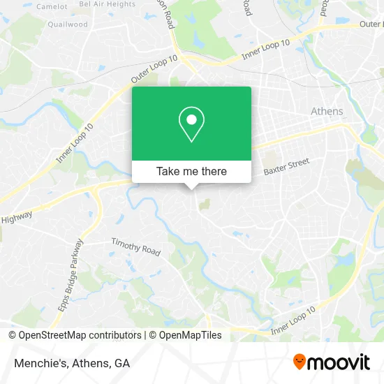 Menchie's map