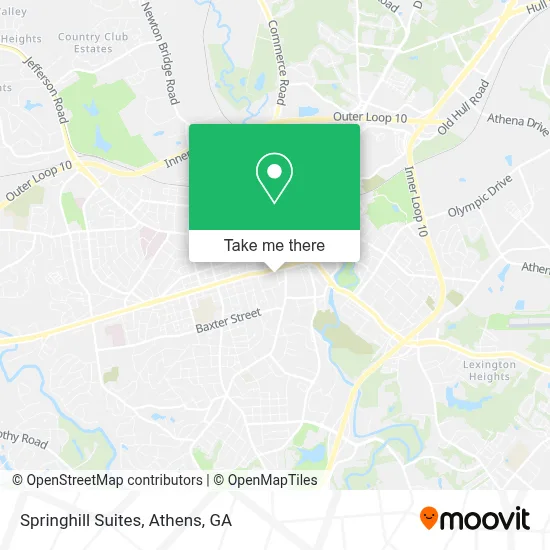 Springhill Suites map