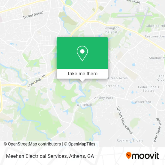 Meehan Electrical Services map