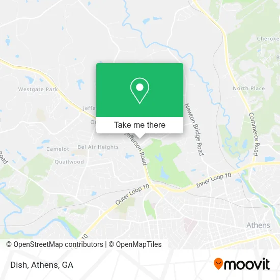 Dish map