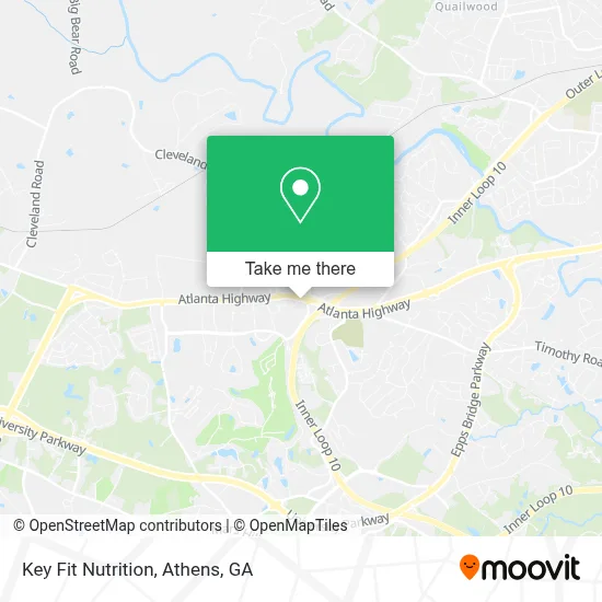 Key Fit Nutrition map