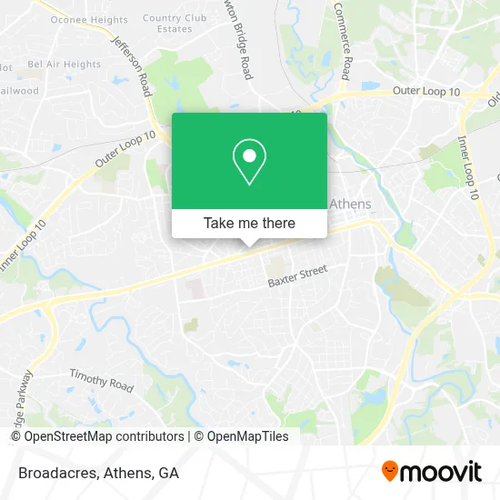 Broadacres map