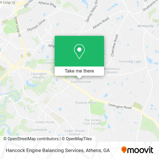 Hancock Engine Balancing Services map