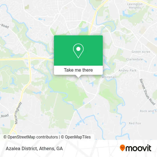 Azalea District map