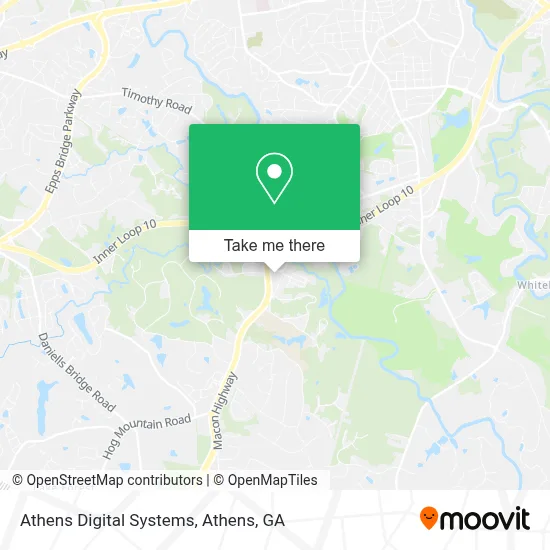 Athens Digital Systems map