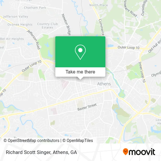 Richard Scott Singer map