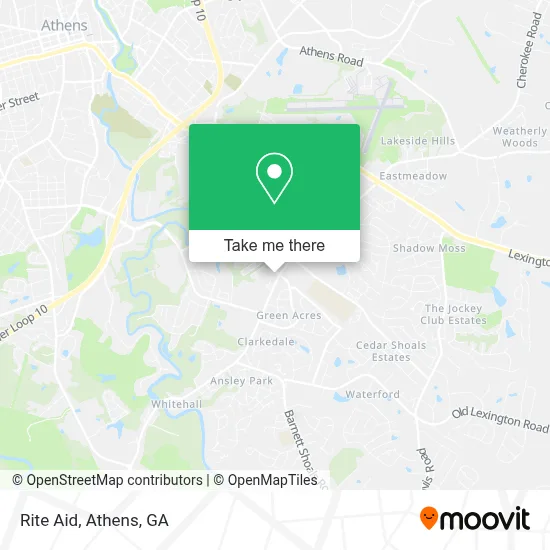 Rite Aid map